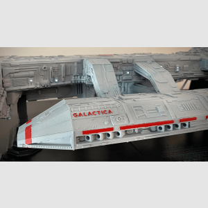 1976 Battlestar Galactica  Studio scale model- with lighting kit - Image 8