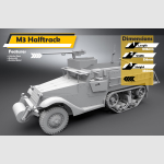 1/6 scale American WWII M3 Half track - Image 1