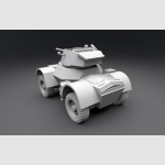 1/6 scale British WWII Daimler MKI IArmoured Car - Image 3