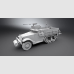 1/6 scale American WWII M3 Half track - Image 2