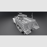 1/6 scale American WWII M3 Half track - Image 3