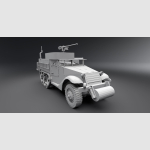 1/6 scale American WWII M3 Half track - Image 6