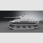 1/6 scale German WWII Panzer E50 - Image 3