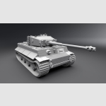 1/6 scale German WWII (Late War ?Tiger tank - Image 4