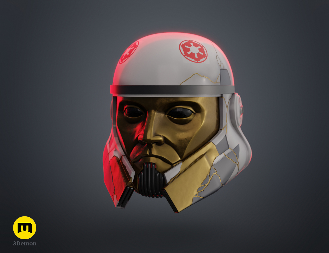 Captain Enoch Helmet - Solo 3D Studio