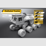 1/9 scale Daihotai Tractor - Image 1