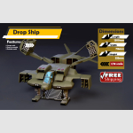 1/18 scale  UD4L Cheyenne Drop ship-custom made - Image 1