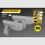 WESTAR-35 blaster pistol ( twin pack) - Image 1