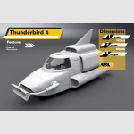 1/12 scale Thunder bird 4 model-custom made - Image 1