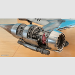 1:6 scale Star wars The Mandalorian modified Naboo N-1 Starfighter - Image 6