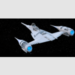 1:6 scale Star wars The Mandalorian modified Naboo N-1 Starfighter - Image 7