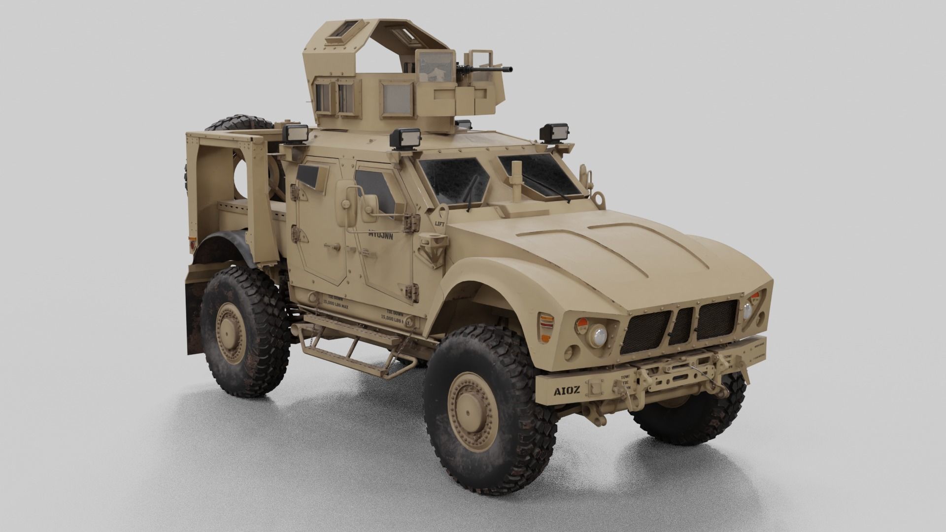 1/6 scale Oshkosh M-ATV - Solo 3D Studio