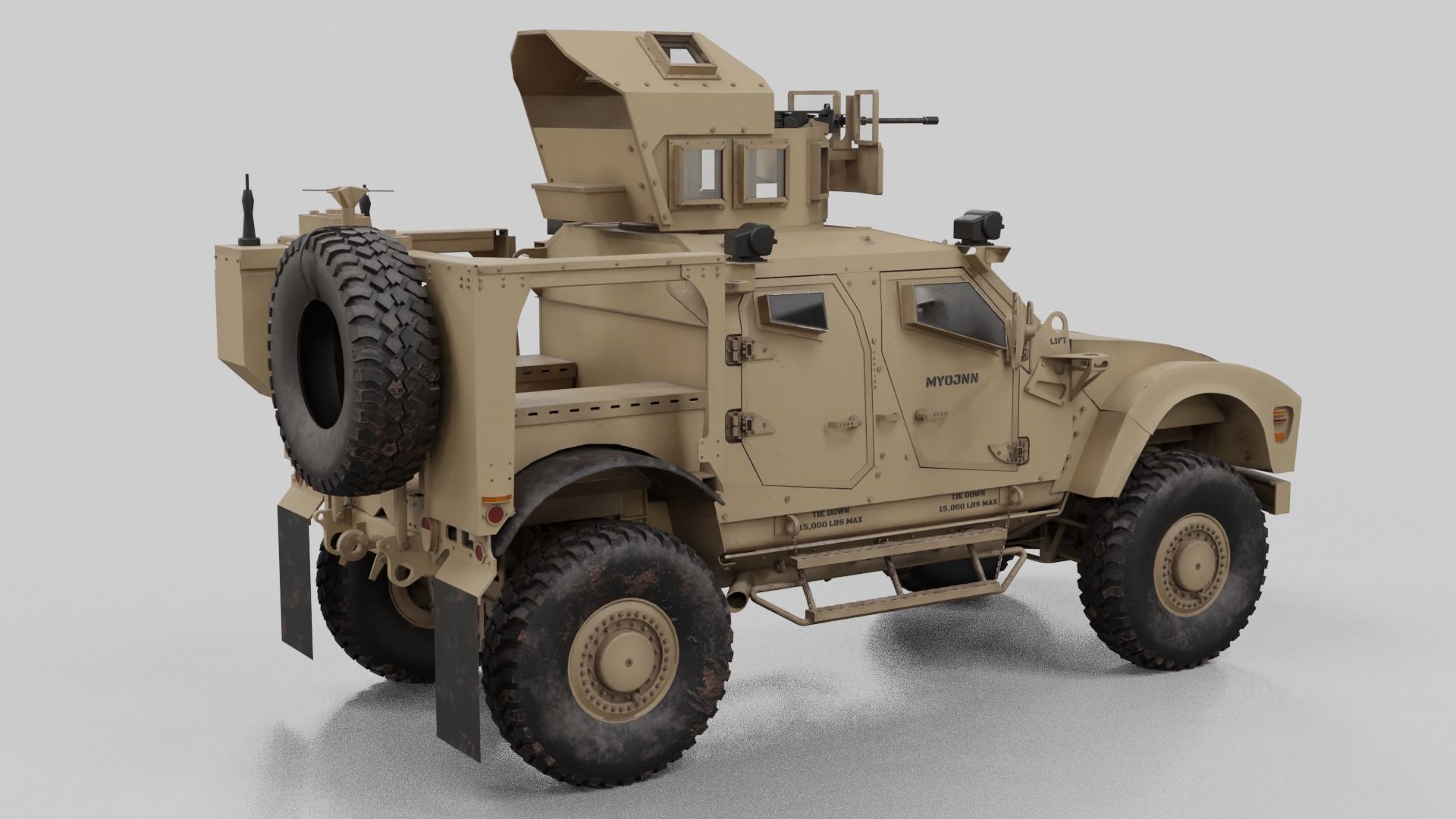 1/6 scale Oshkosh M-ATV - Solo 3D Studio