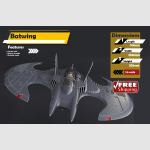 1/6 scale Bat wing/Bat plane for 12" action figures - Image 1