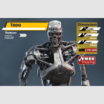 1/4 scale Terminator T-800 custom made scale model - Image 1