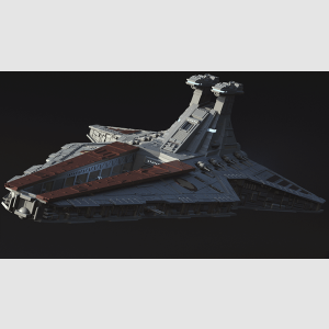 Star Wars Venator-class Star Destroyer custom made model - Image 9