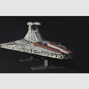 Star Wars Venator-class Star Destroyer custom made model - Image 3