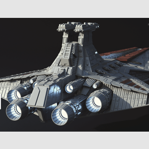 Star Wars Venator-class Star Destroyer custom made model - Image 8