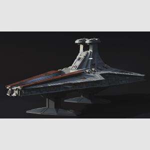 Star Wars Venator-class Star Destroyer custom made model - Image 10