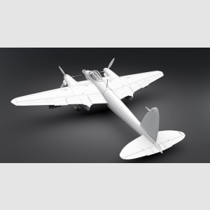 1/24 scale British WWII De Havilland Mosquito custom made Aircraft - Image 2