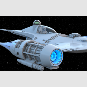 1/16 scale Star Wars Din Djarin's N-1 starfighter - Image 9