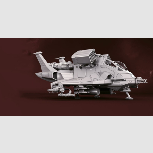 1/18 scale Battlestar Galactica Raptor MkII - Image 6