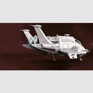 1/18 scale Battlestar Galactica Raptor MkII - Image 8