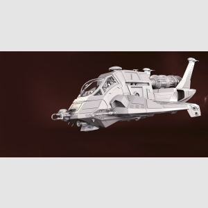 1/18 scale Battlestar Galactica Raptor MkII - Image 9