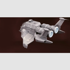 1/18 scale Battlestar Galactica Raptor MkII - Image 10