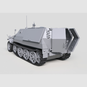 1/6 scale German WWII Sd.Kfz. 251 - Image 3