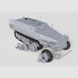 1/6 scale German WWII Sd.Kfz. 251 - Image 6