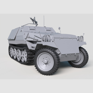 1/6 scale German WWII Sd.Kfz. 251 - Image 7