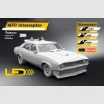 1/6 scale Mad Max Ford Falcon MFP Interceptor custom made model - Image 1